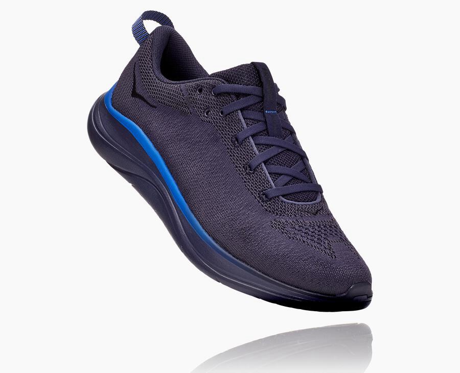 Tenis Hoka One One Masculino Azul Marinho - Hupana Flow - 573-WQNYHU